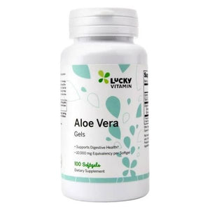 Lucky Brand - *** ALOE VERA 10,000 GELS 100 SGELS - The Oasis of Health