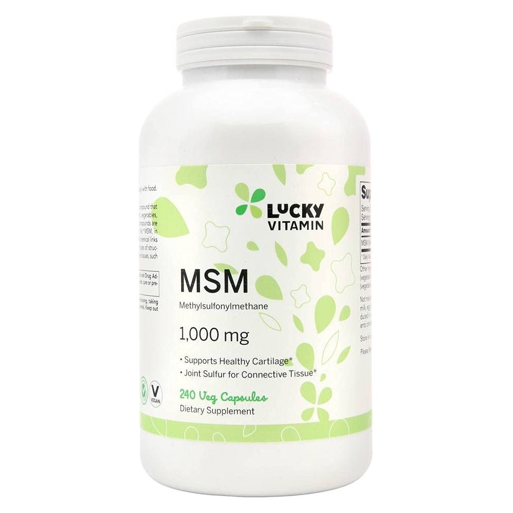 Lucky Brand - M.S.M 1000mg 240 VCAPS - The Oasis of Health