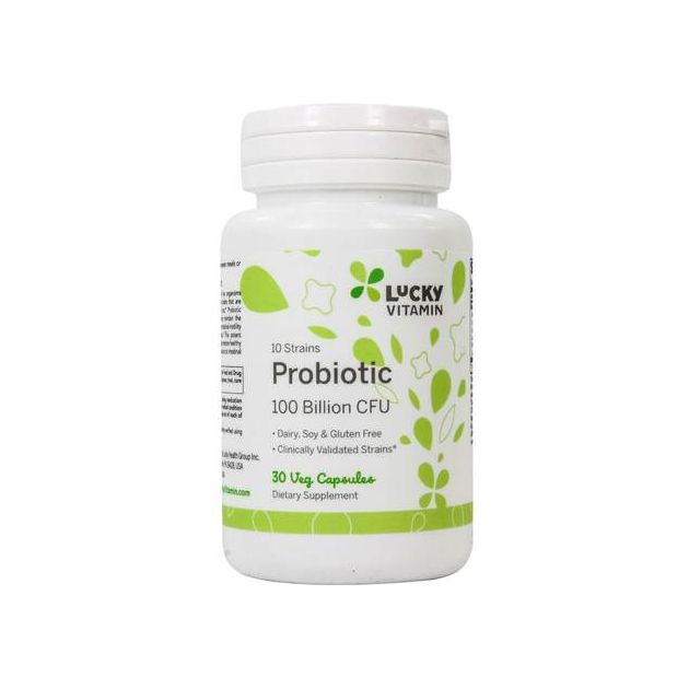 Lucky Brand - PROBIOTIC - 10 100 BILLION 30 VCAPS - The Oasis of Health