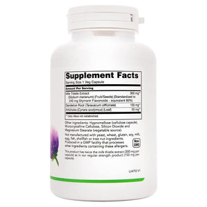 Lucky Brand - SILYMARIN MILK THISTLE 300mg 200 VCAPS - The Oasis of Health
