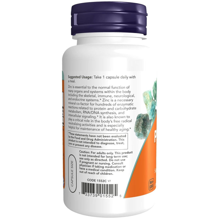 Lucky Brand - ZINC PICOLINATE 50mg 120 VCAPS - The Oasis of Health