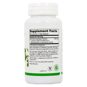 Lucky Herbs Gymnema Sylvestre 400 mg 90 Vcaps - The Oasis of Health