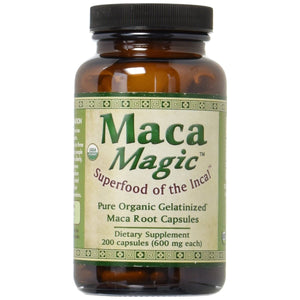 Maca Magic - Organic Maca Magic 600 mg. - 200 Capsules - The Oasis of Health