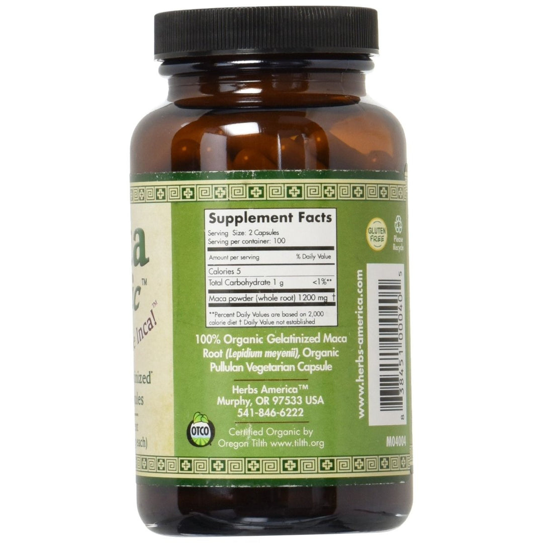 Maca Magic - Organic Maca Magic 600 mg. - 200 Capsules - The Oasis of Health