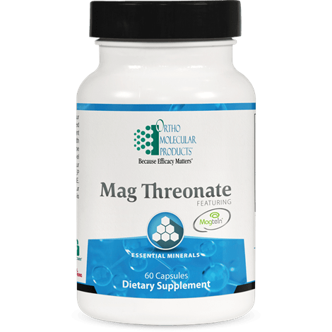Mag Threonate Ortho Molecular Products 60 Capsules - The Oasis of Health