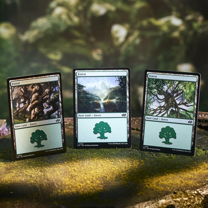 Magic: The Gathering 2025 Land Station (400 Basic Land Cards) - The Oasis of Health