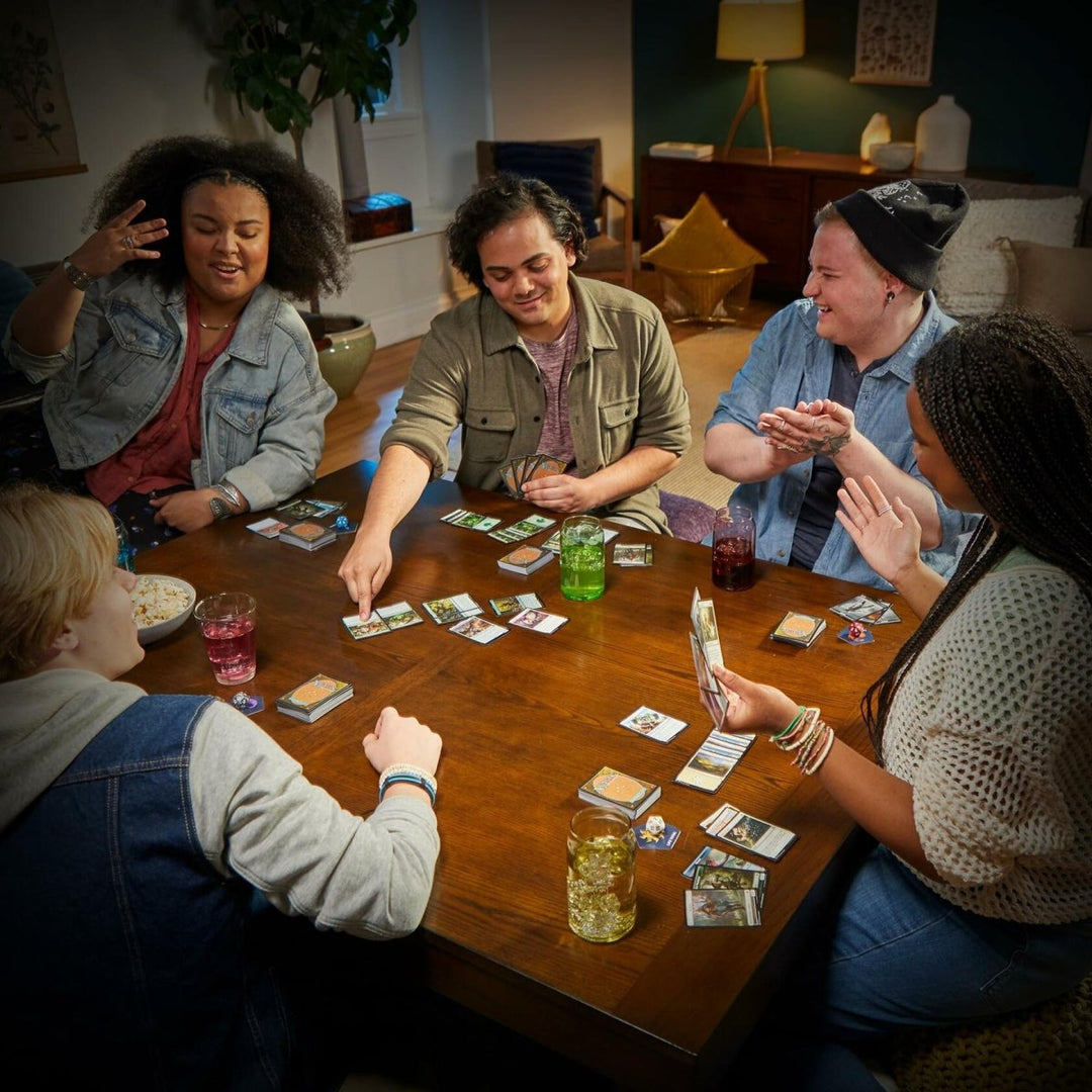 Magic: The Gathering Ravnica: Clue Edition - 3 - 4 Player Murder Mystery Card Game (Includes 8 Ready - to - Play Boosters, 21 Evidence Cards, 1 Foil Shock Land, and Detective Game Accessories) - The Oasis of Health