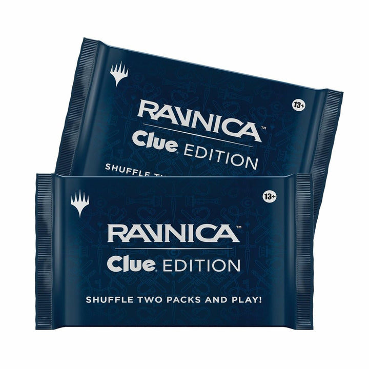 Magic: The Gathering Ravnica: Clue Edition - 3 - 4 Player Murder Mystery Card Game (Includes 8 Ready - to - Play Boosters, 21 Evidence Cards, 1 Foil Shock Land, and Detective Game Accessories) - The Oasis of Health