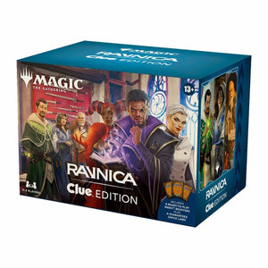 Magic: The Gathering Ravnica: Clue Edition - 3 - 4 Player Murder Mystery Card Game (Includes 8 Ready - to - Play Boosters, 21 Evidence Cards, 1 Foil Shock Land, and Detective Game Accessories) - The Oasis of Health