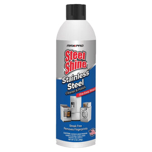 Max Pro Stainless Steel Cleaner 13 oz - 3129 - B001HKXLJY - 14 on Walmart - The Oasis of Health