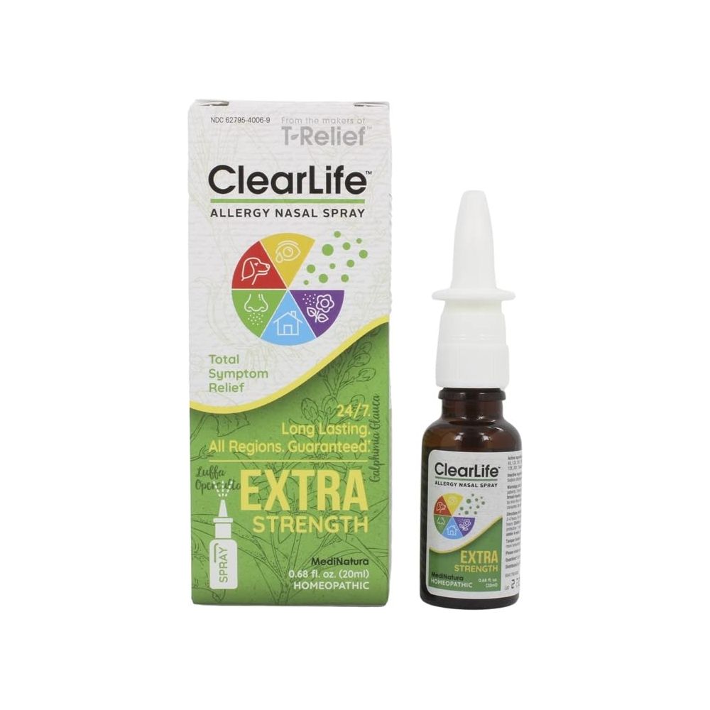 MediNatura ClearLife Allergy Relief Nasal Spray .68oz - The Oasis of Health