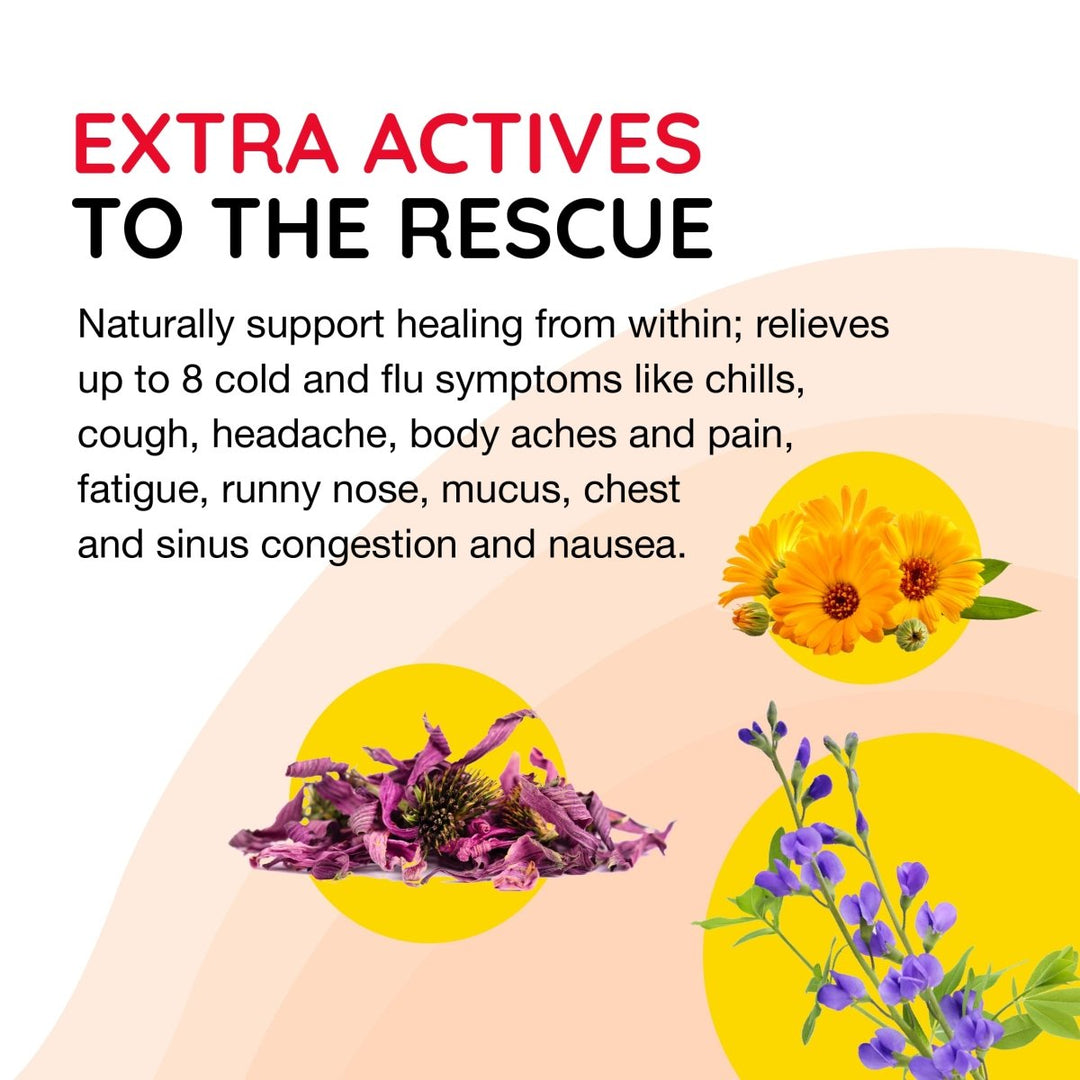 MediNatura Reboost Cold/Flu Lemon 60 Tablets - The Oasis of Health