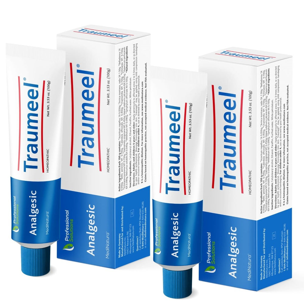 MediNatura Traumeel Ointment Arnica + 13 Active Ingredients for Muscles & Joints - Made in Germany - 3.53 oz (2 Pack) - The Oasis of Health
