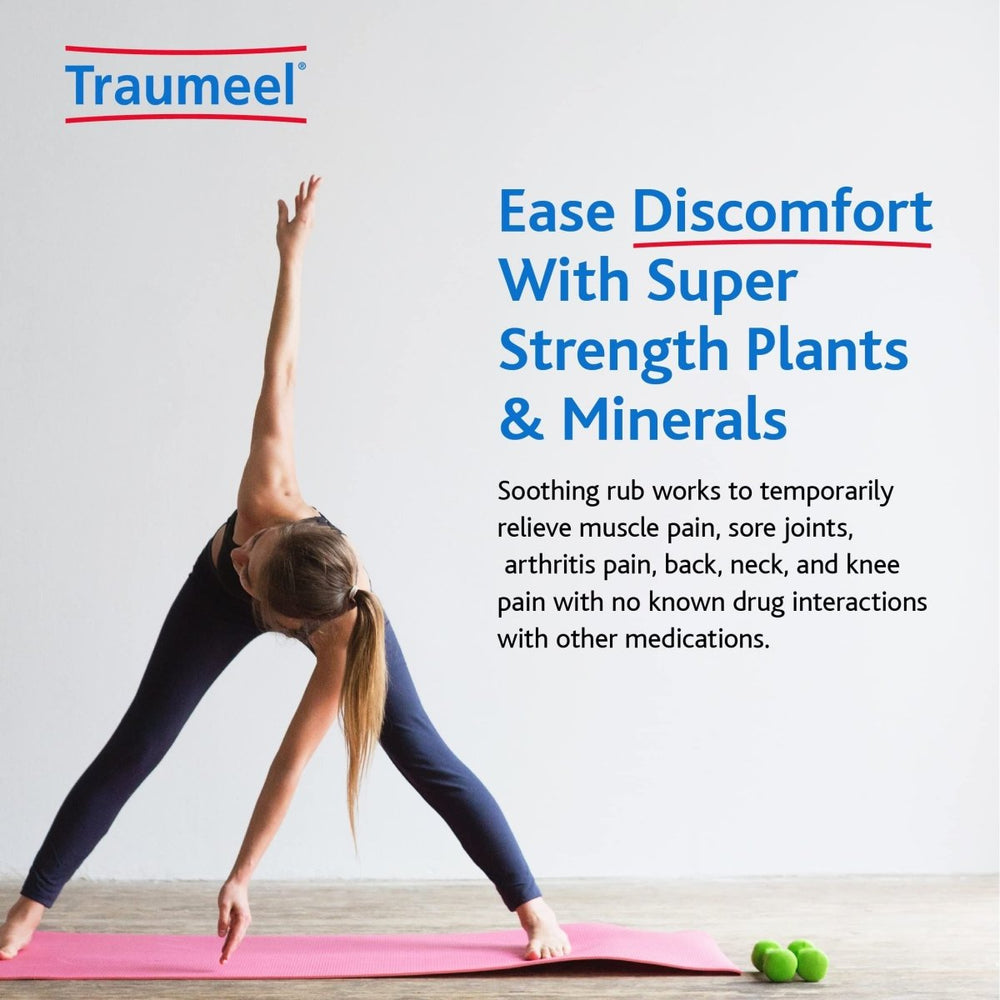 MediNatura Traumeel Ointment Arnica + 13 Active Ingredients for Muscles & Joints - Made in Germany - 3.53 oz (2 Pack) - The Oasis of Health