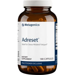 Metagenics Adreset Supplement with Cordyceps, Adaptogens and Ginseng to Help Relieve Stress Related Fatigue - 90 Servings - The Oasis of Health