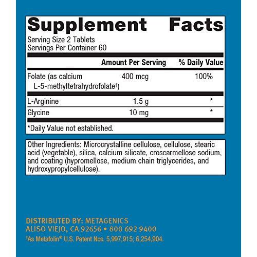 Metagenics - Arginine Plus, 120 Count - The Oasis of Health