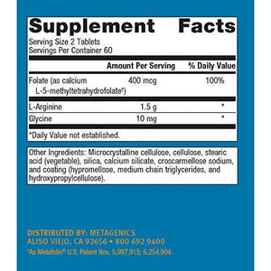 Metagenics - Arginine Plus, 120 Count - The Oasis of Health