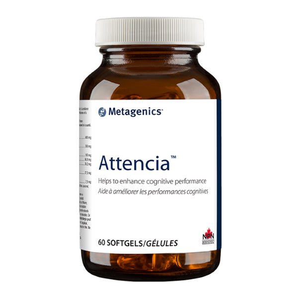 Metagenics Attencia 60 Softgels - The Oasis of Health