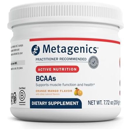 Metagenics BCAA Orange Mango Powder 30 Servings - B07S5J6YF1 - The Oasis of Health