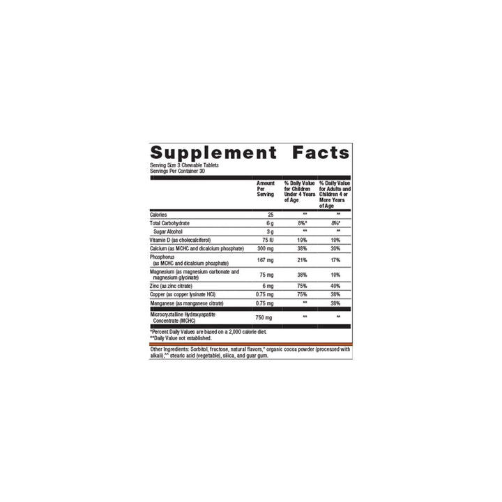 Metagenics Bone Builder? Chewable ? Enhanced Bone Support with Vitamin D &amp; Magnesium* | 30 Servings - The Oasis of Health