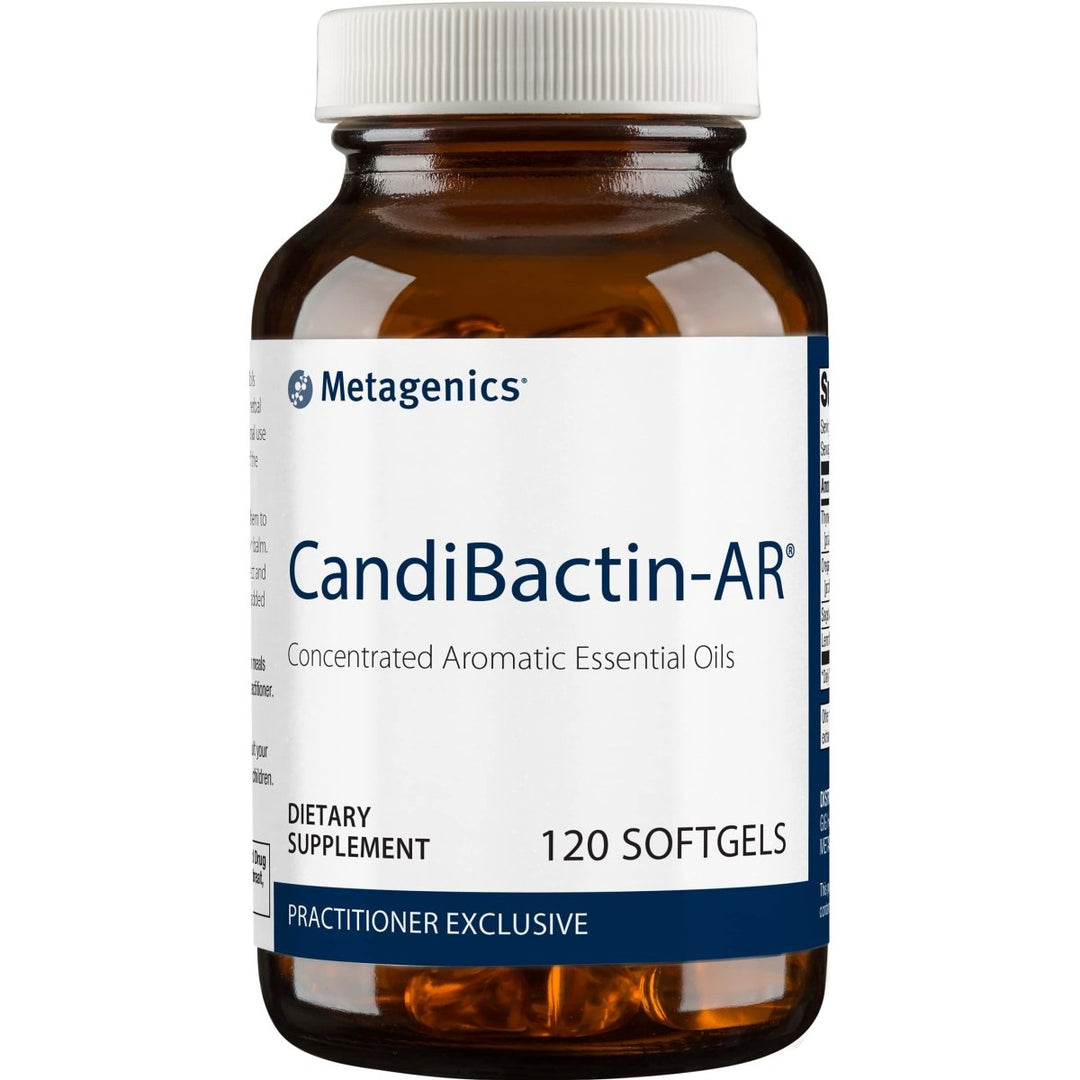 Metagenics CandiBactin - AR Nutritional Supplement Concentrated Thyme and Oregano Essential Oils Blended Bottle - 120 Count - The Oasis of Health