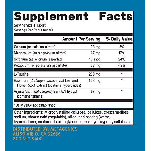 Metagenics - Cardiogenics Intensive Care, 90 Count - The Oasis of Health