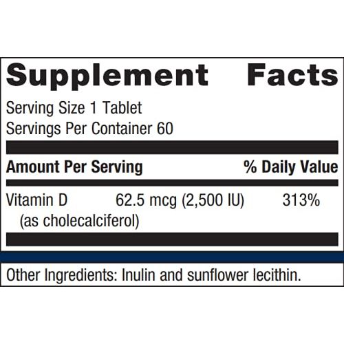 Metagenics D3 Algae™ - Vegetarian Vitamin D Supplement, 60 Tablets - The Oasis of Health