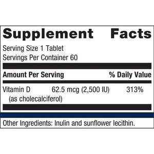 Metagenics D3 Algae™ - Vegetarian Vitamin D Supplement, 60 Tablets - The Oasis of Health