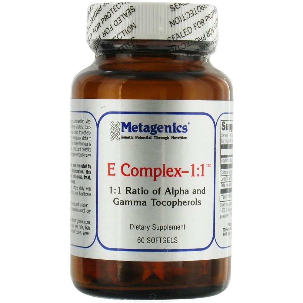 Metagenics - E Complex - 1:1 60 Gel - The Oasis of Health