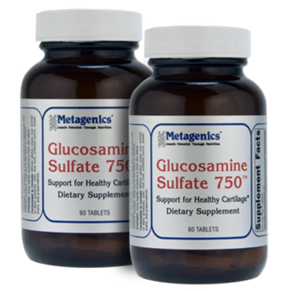 Metagenics Glucosamine Sulfate 750 60 Tablets - TwinPak - The Oasis of Health
