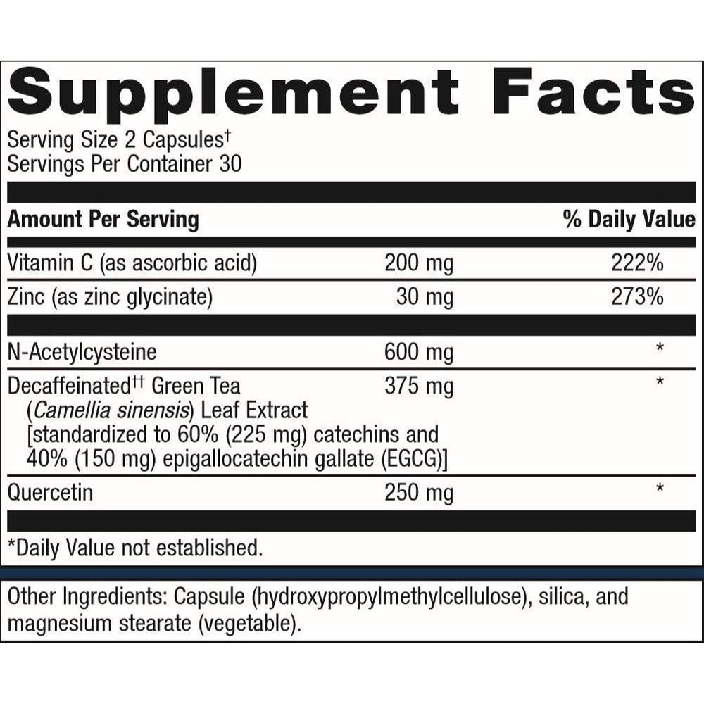 Metagenics Immune Active - Featuring Quercetin, NAC, Zinc, EGCG, and Vitamin C - 30 Servings - The Oasis of Health
