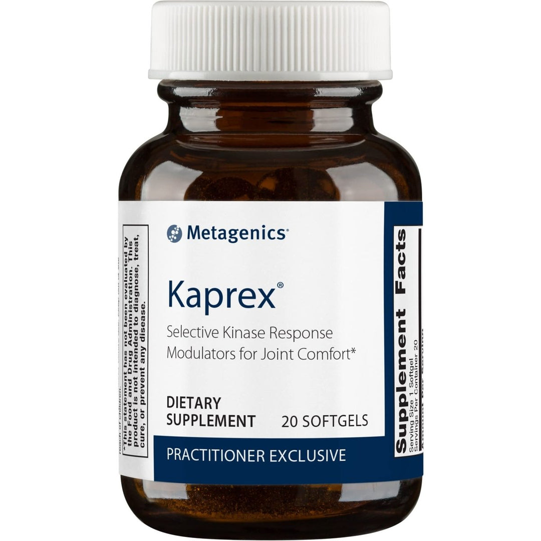 Metagenics Kaprex, Selective Kinase Response Modulators for Joint Comfort, Plant Based - 20 Softgels - The Oasis of Health