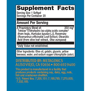 Metagenics Kaprex, Selective Kinase Response Modulators for Joint Comfort, Plant Based - 20 Softgels - The Oasis of Health
