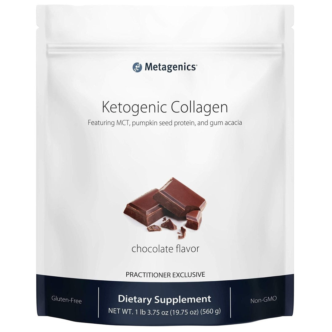 Metagenics Ketogenic Featuring MCT, Pumpkin Seed Protein, and Gum Acacia ? Chocolate, 14 Servings - The Oasis of Health