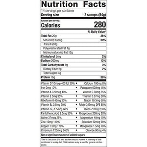 Metagenics Ketogenic Shake - Chocolate, 14 Servings - The Oasis of Health
