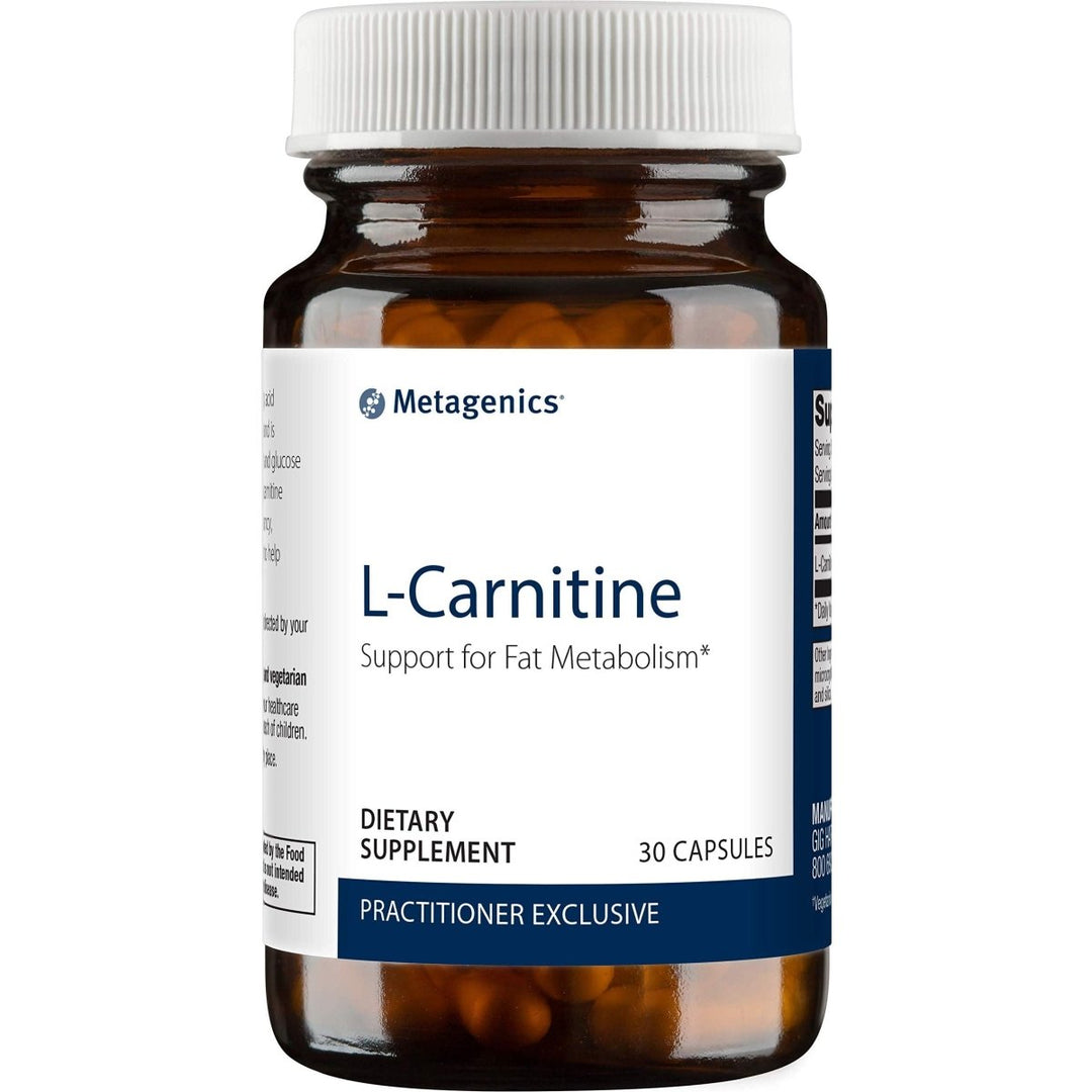 Metagenics L - Carnitine - Support for Fat Metabolism* | 30 Count - The Oasis of Health