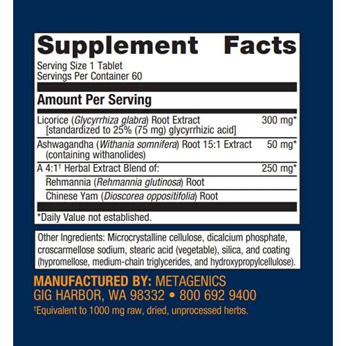 Metagenics Licorice Plus 60T - The Oasis of Health