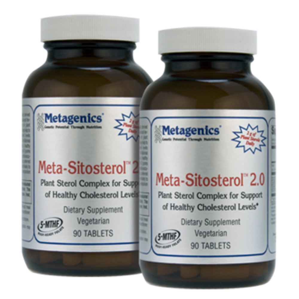 Metagenics Meta - Sitosterol 2.0 with Beta - sitosterol 90 Tabs - TwinPak - The Oasis of Health