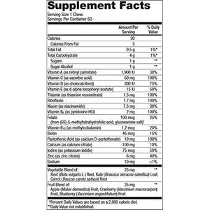 Metagenics MetaKids? Multi Soft Chews ? Vitamins. Minerals. Phytonutrients | 60 Servings - The Oasis of Health
