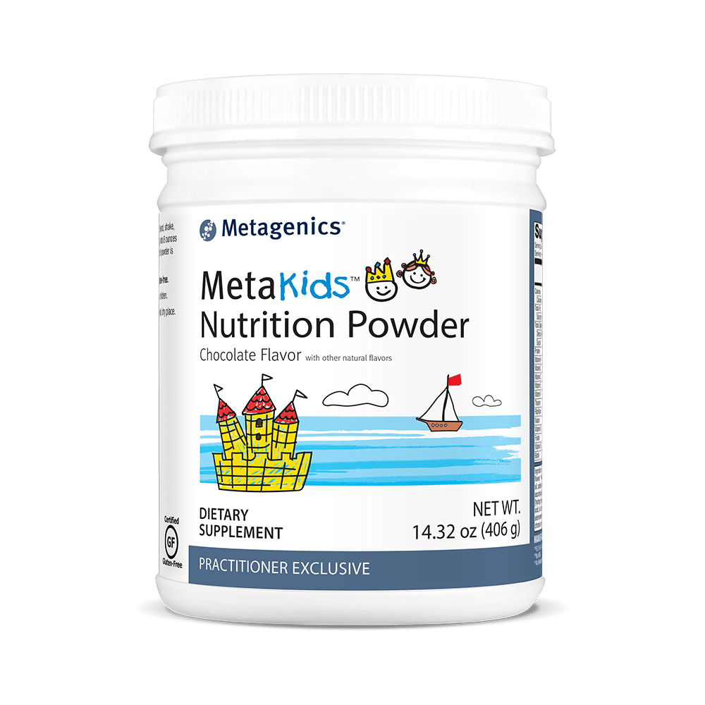 Metagenics MetaKids Nutrition Powder Chcocolate 14 Servings - The Oasis of Health