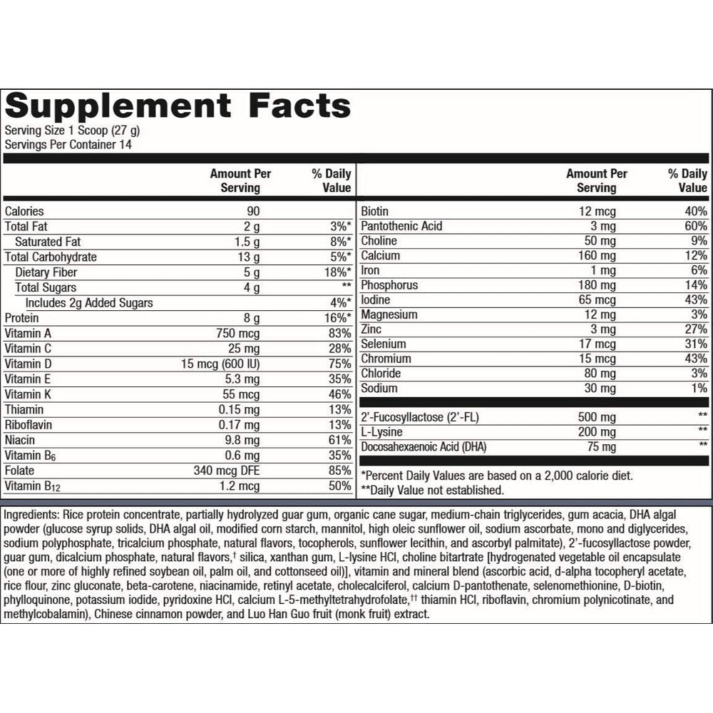 Metagenics MetaKids? Nutrition Powder ? Nutritional Support for Children?s Health* | 14 Servings, Vanilla - The Oasis of Health