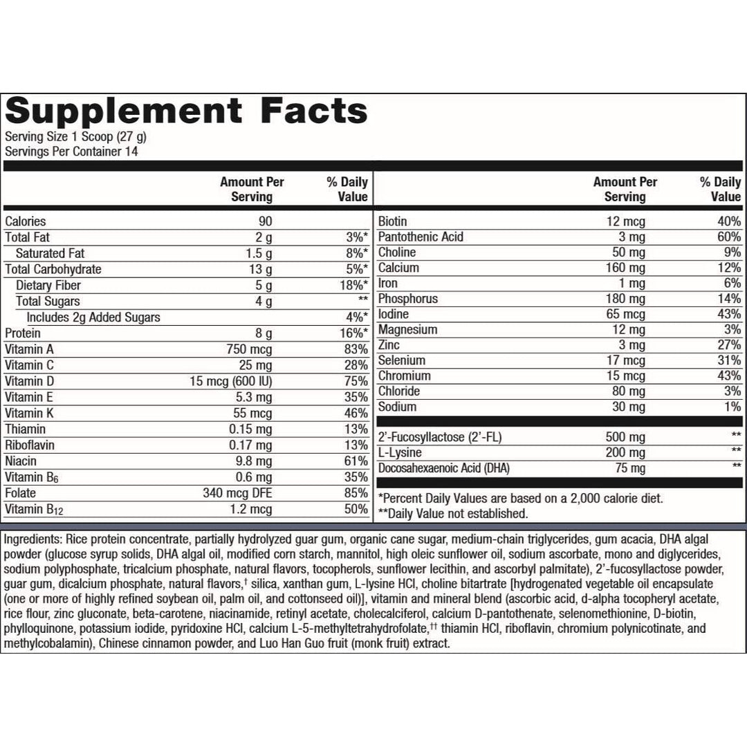 Metagenics MetaKids? Nutrition Powder ? Nutritional Support for Children?s Health* | 14 Servings, Vanilla - The Oasis of Health