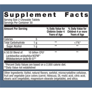 Metagenics MetaKids? Probiotic, Chewable Daily Probiotic Support*, 60 Count - The Oasis of Health