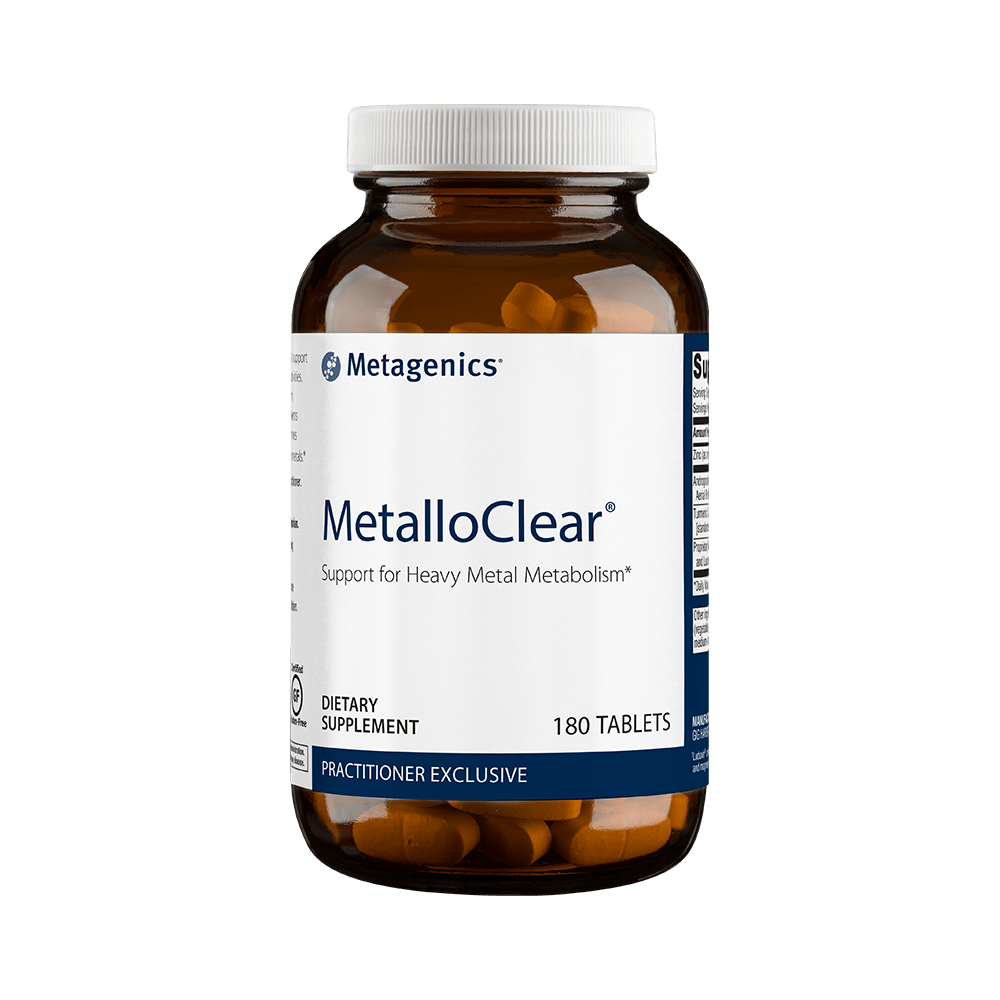 Metagenics MetalloClear 180 Tablets - The Oasis of Health