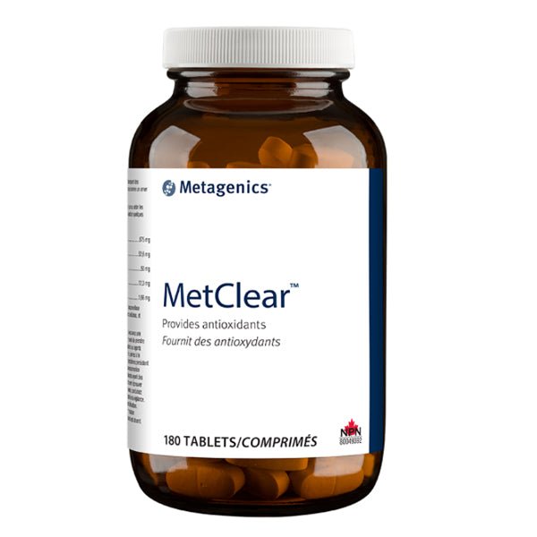 Metagenics MetalloClear 180 Tablets - The Oasis of Health