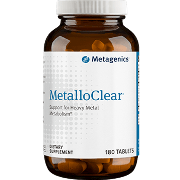 Metagenics MetalloClear 180 Tablets - The Oasis of Health