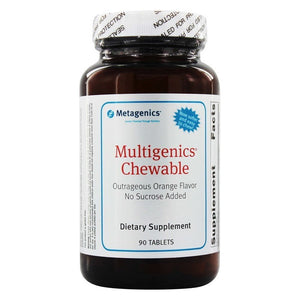 Metagenics Multigenics Chewable Orange - 90 Chewable Tablets - The Oasis of Health