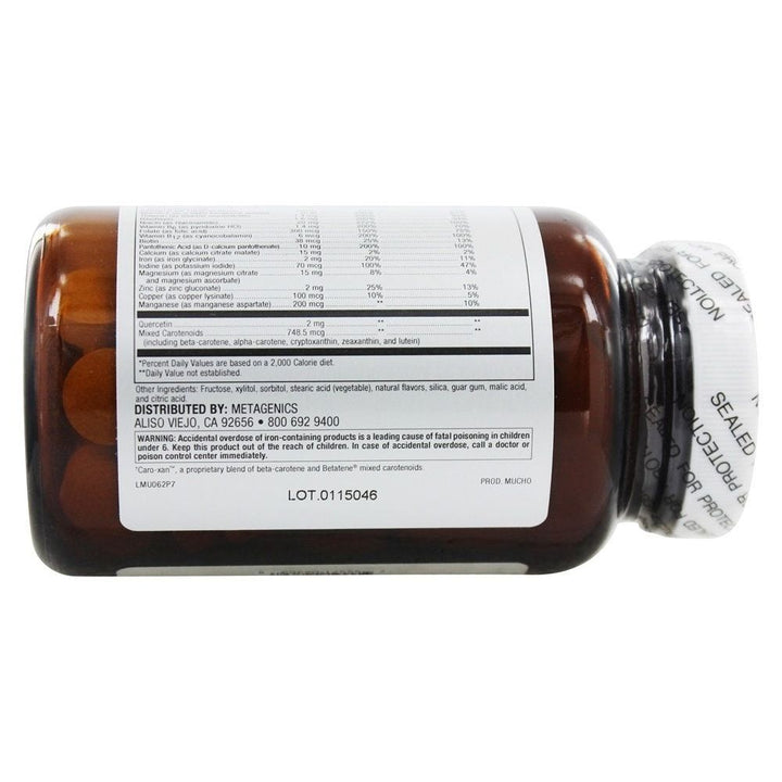 Metagenics Multigenics Chewable Orange - 90 Chewable Tablets - The Oasis of Health
