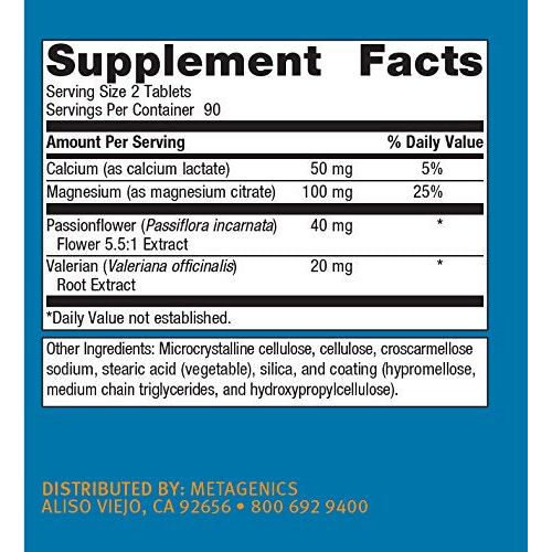 Metagenics, MyoCalm, Muscle Relaxation Formula, 180 Tablets - The Oasis of Health