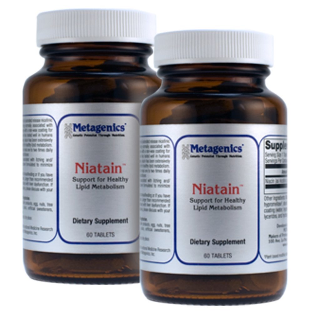 Metagenics Niatain Support for Healthy Lipid Metabolism 60 Tablets - TwinPak - The Oasis of Health